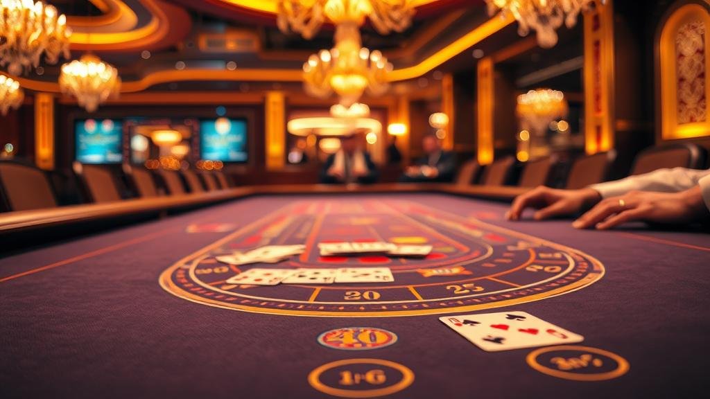 การแสดงผลเค้าไพ่ถนนตาโตบนหน้าจอ Baccarat