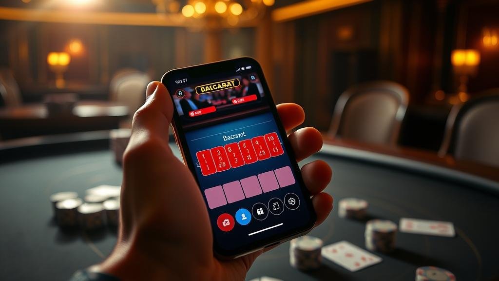 การวิเคราะห์สถิติบาคาร่าบนแท็บเล็ต