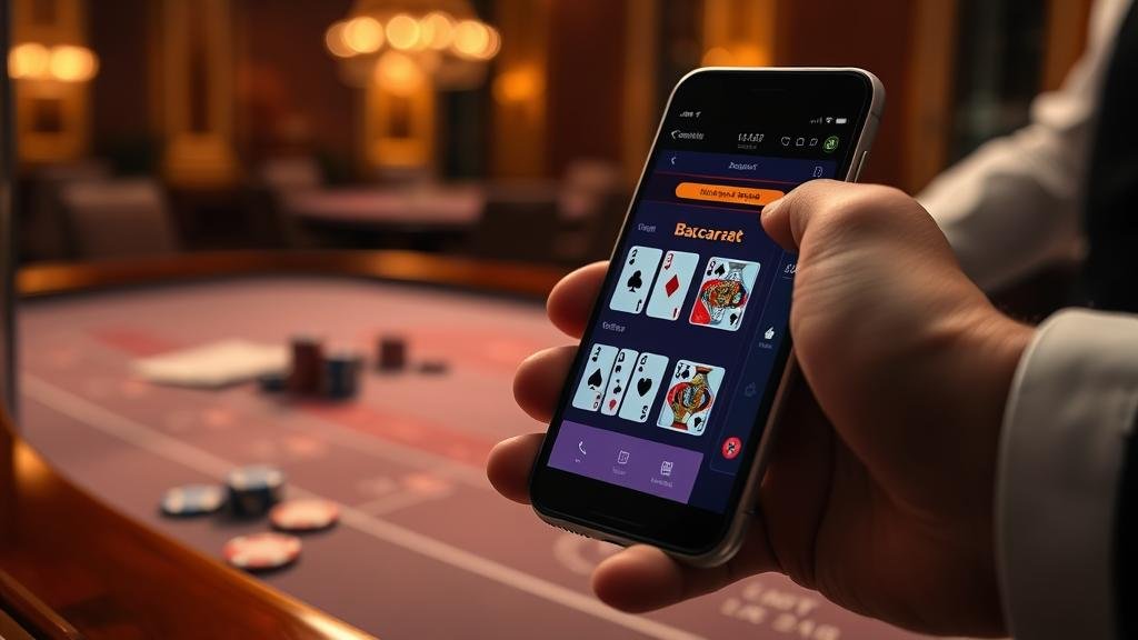 วิเคราะห์สถิติบาคาร่าบนแท็บเล็ต