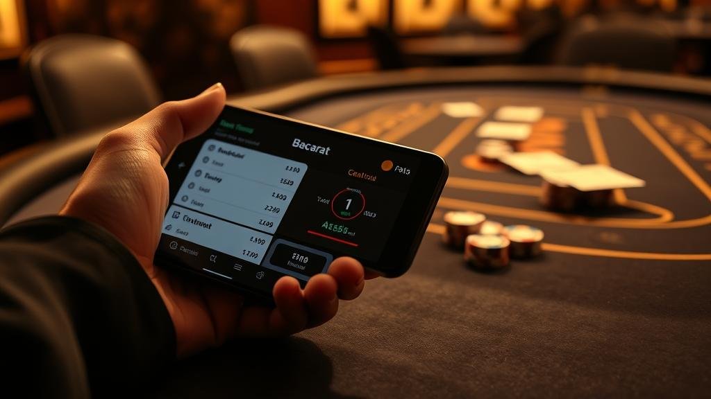 พิมพ์เขียวบาคาร่า: สูตรเดินเงินแม่นยำบนมือถือและเดสก์ท็อป ฉบับเซียน