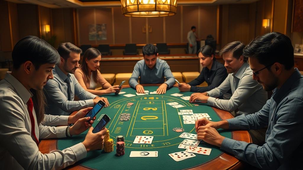 การเล่นบาคาร่าบนเดสก์ท็อป แท็บเล็ต และมือถือ