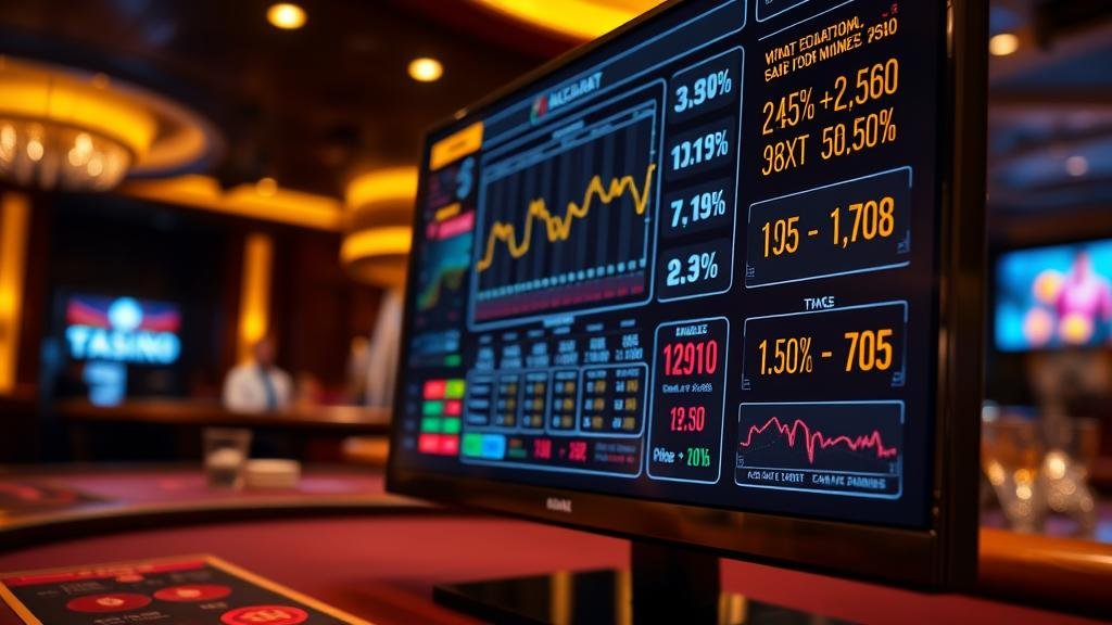 การทดสอบสูตรบาคาร่าบนแท็บเล็ต