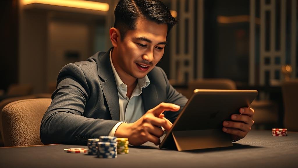 ฉลองชัยชนะในการเล่นบาคาร่า