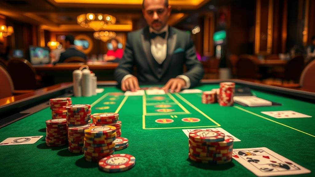 ตัวอย่างเค้าไพ่บาคาร่า: มังกรและปิงปอง