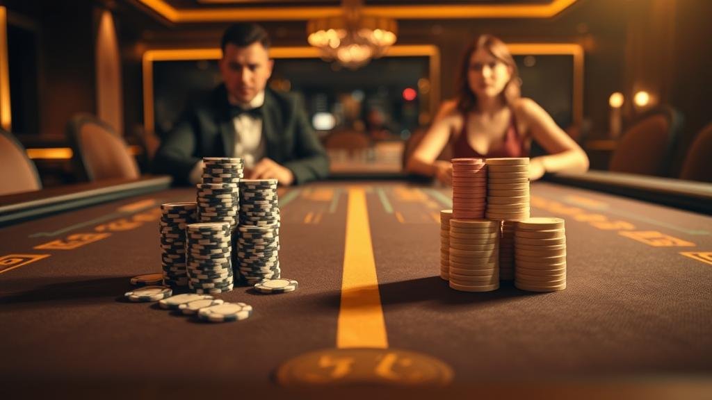 ตัวอย่างเค้าไพ่บาคาร่า: ปิงปอง และ มังกร