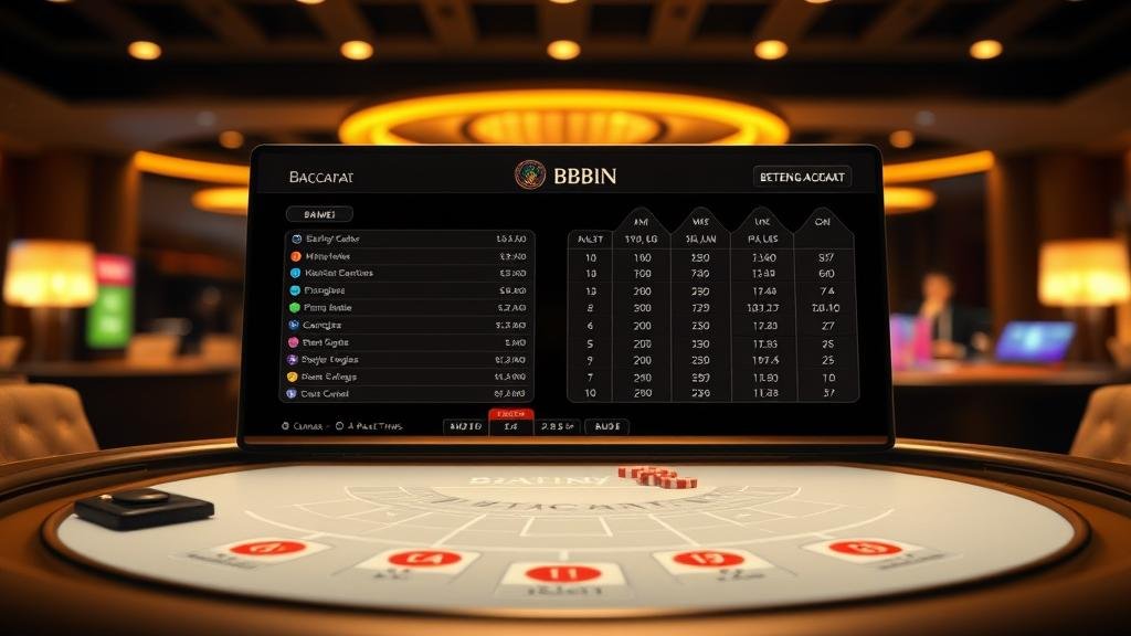 นักพนันวางแผนการเดิมพันบาคาร่า