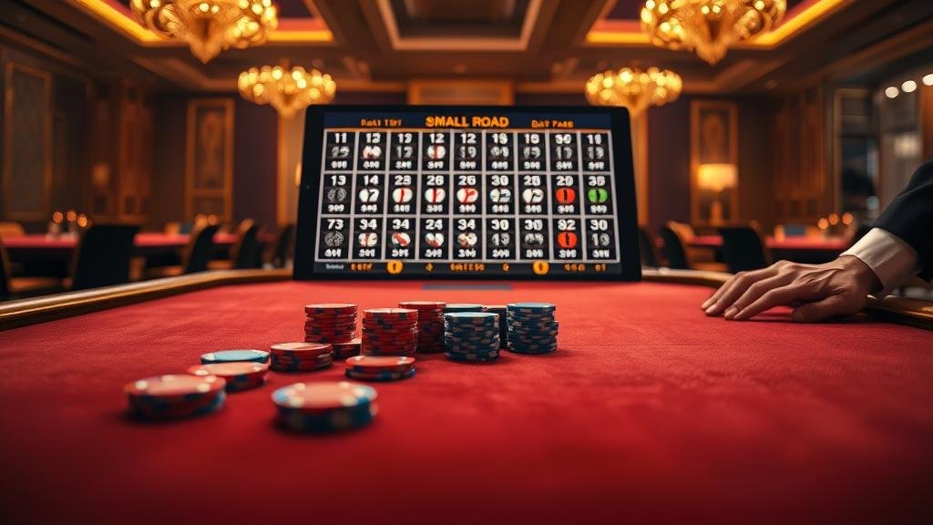 ตัวอย่างการวิเคราะห์เค้าไพ่บาคาร่า ถนนเล็ก