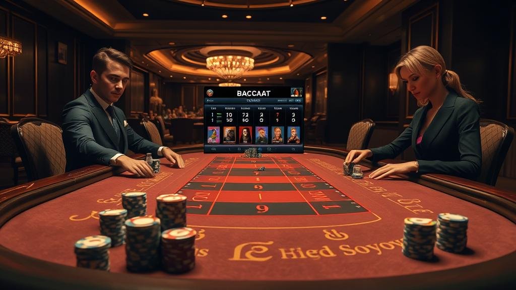 เคล็ดลับเลือกห้องบาคาร่า Evolution & SA: สถิติละเอียด, อัตราจ่ายคุ้มค่า, เน้น...