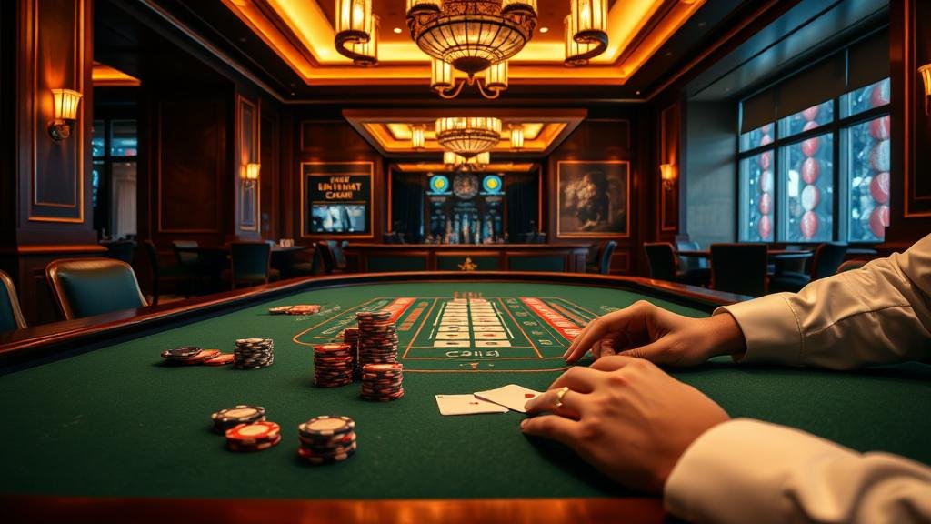 อินเทอร์เฟซบาคาร่าจากค่าย AE และ DreamGaming