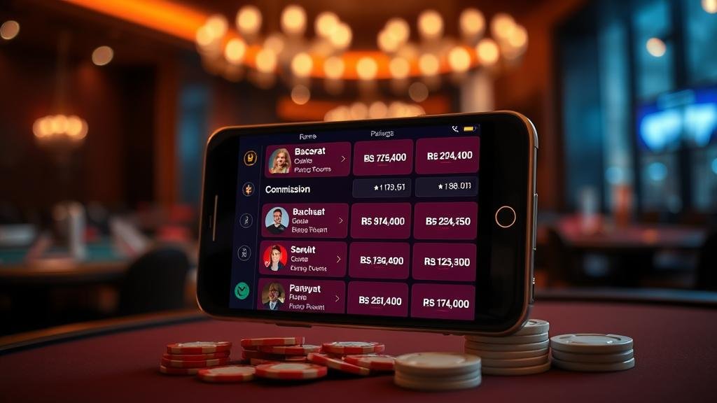 บาคาร่า: เลือกห้องไว จ่ายตรง! สูตรคอมมิชชันมือถือ เน้นกำไร เล่นง่าย