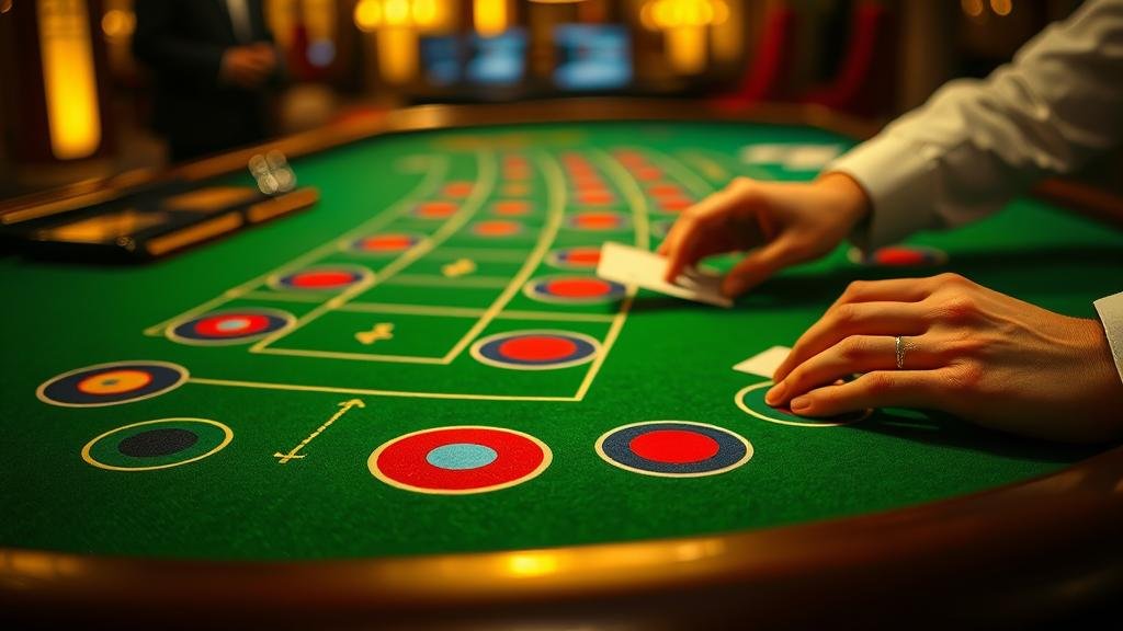 ภาพประกอบบาคาร่าสดพร้อมสัญลักษณ์นำโชค