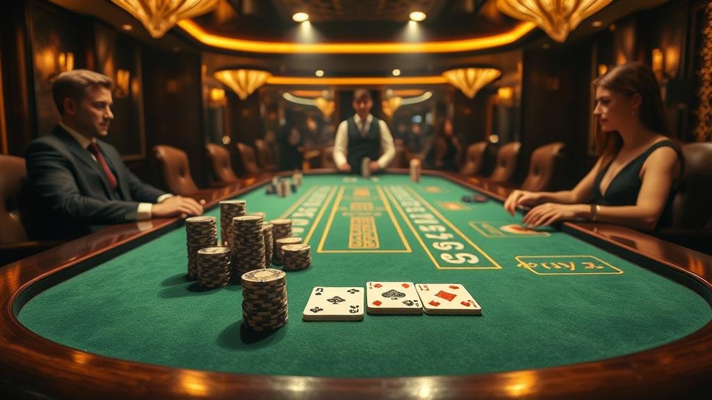 การคาดการณ์ไพ่บาคาร่าสองตัดและตั้งค่าเกม