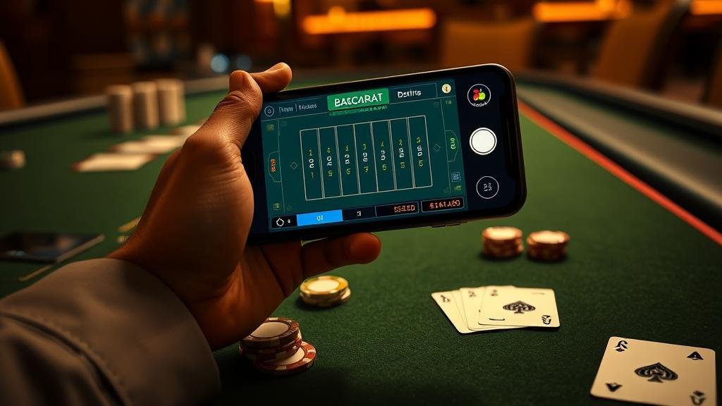 ตารางแสดงรูปแบบเค้าไพ่บาคาร่าต่างๆ