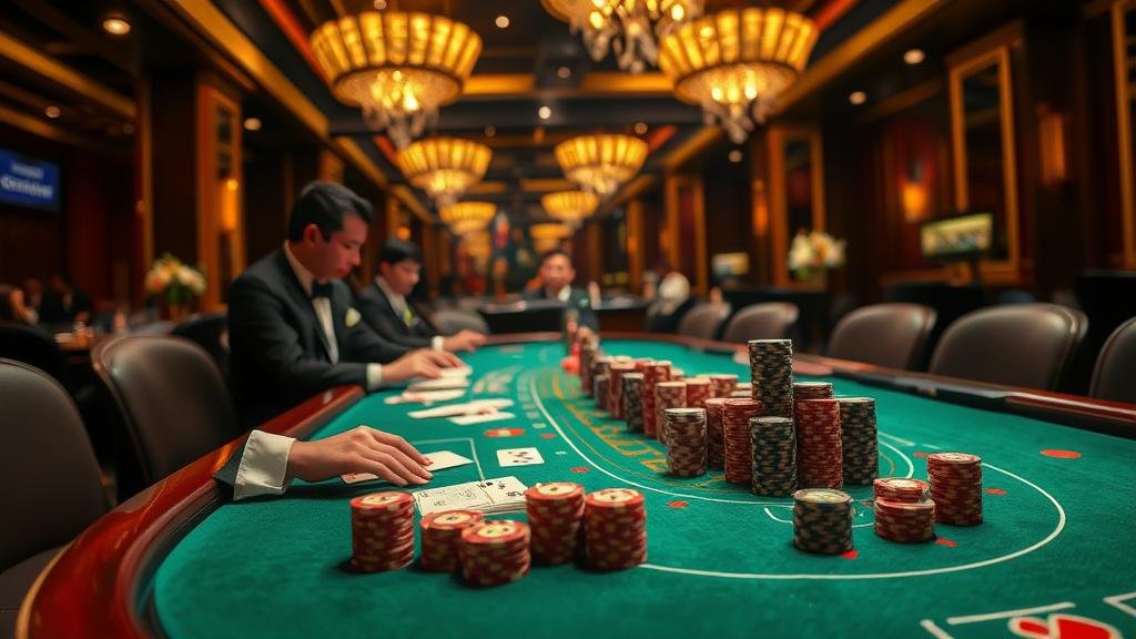 หน้าจอเกมบาคาร่า DreamGaming (DG)