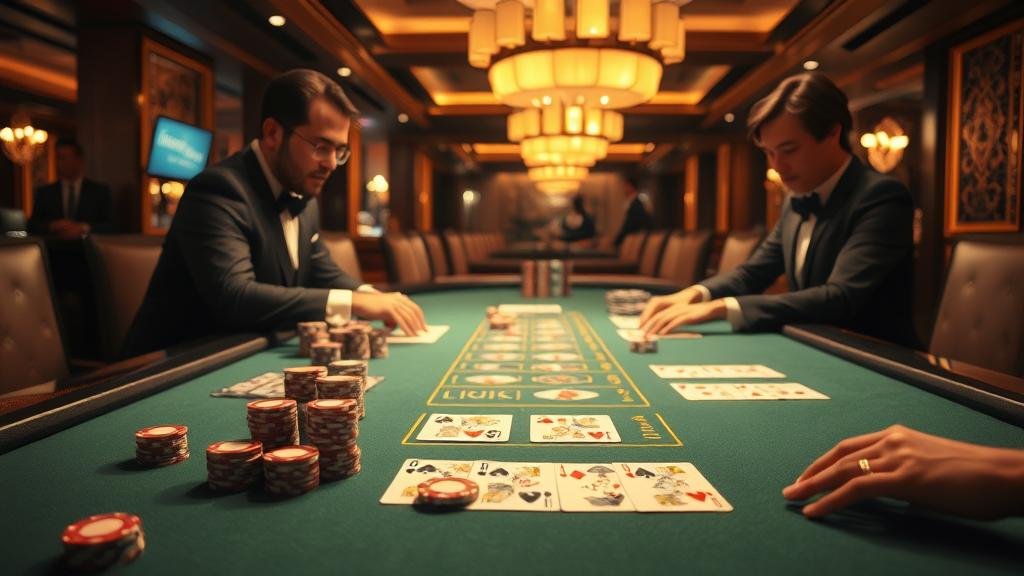 ตัวอย่างเค้าไพ่บาคาร่าที่นิยมใช้ในการวิเคราะห์