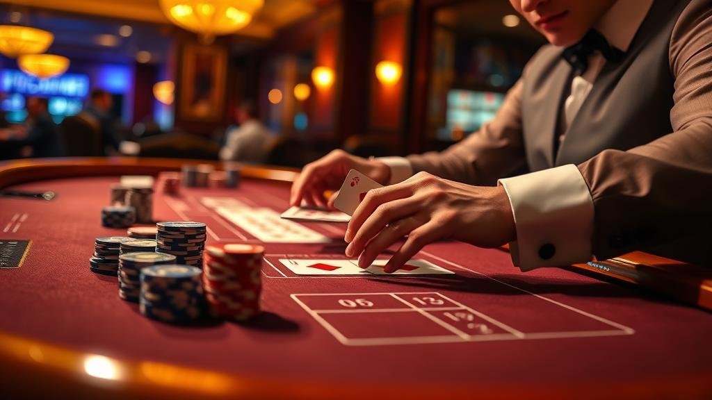 การแสดงผลเค้าไพ่บาคาร่า