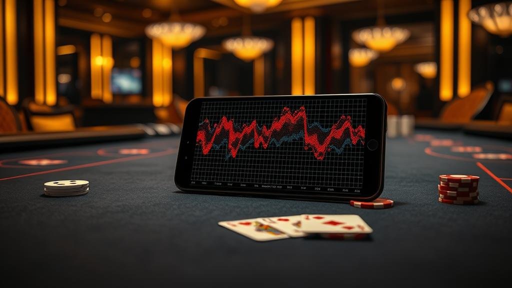 การวิเคราะห์บาคาร่าด้วยฮีตแมปและสกอร์บอร์ดบน iPhone