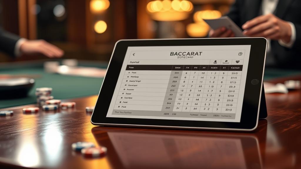 การบันทึกผลบาคาร่าแบบเรียลไทม์