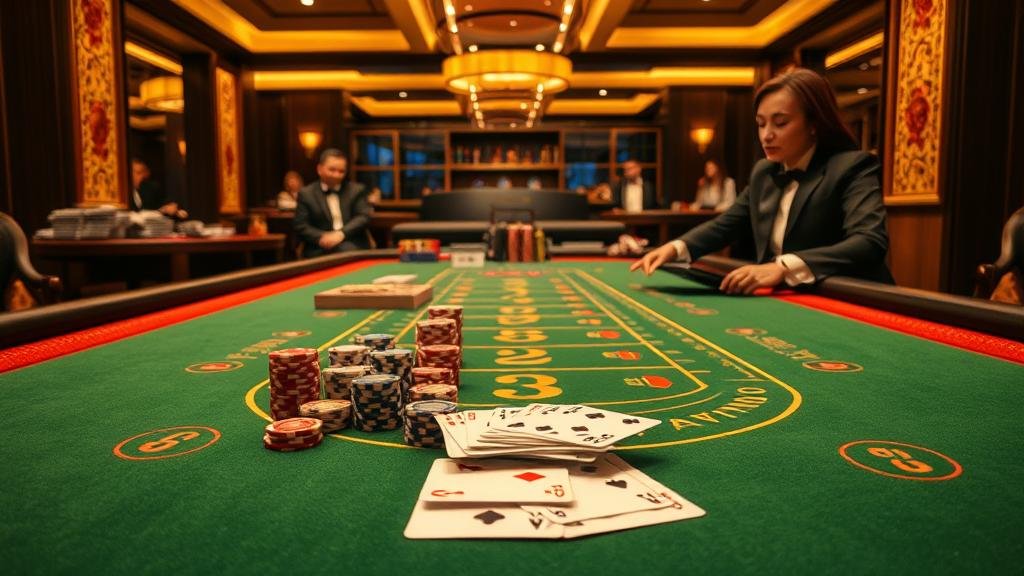 การอ่านเค้าไพ่บาคาร่าบนแท็บเล็ต