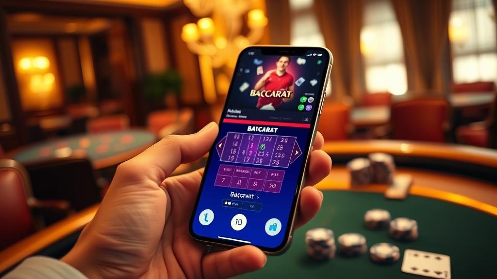 การปรับกลยุทธ์บาคาร่าบนมือถือและแท็บเล็ต