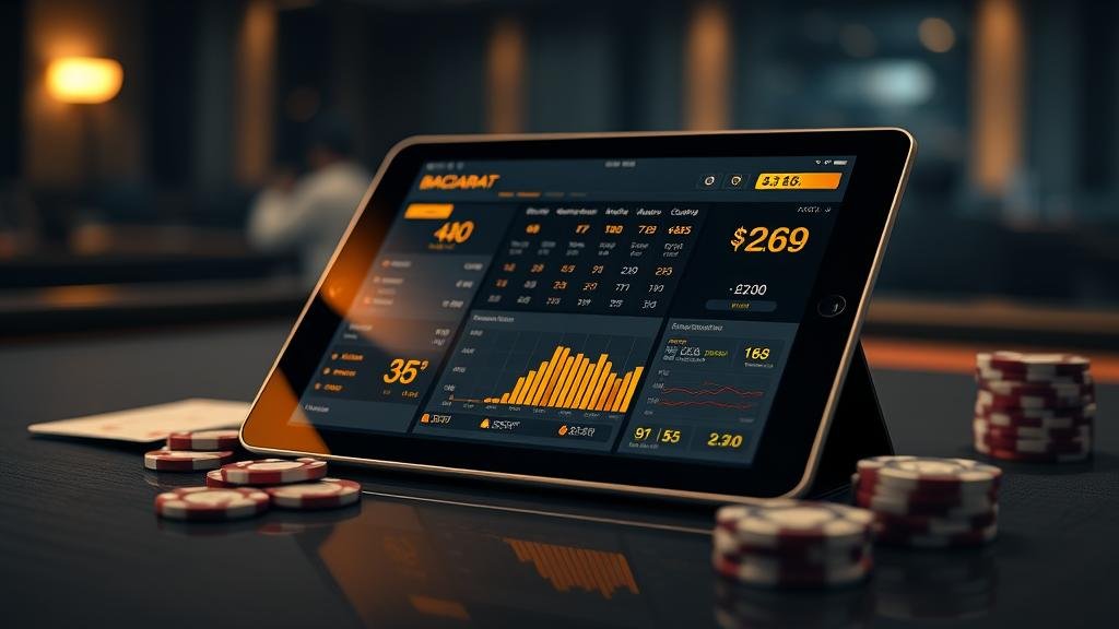 การวิเคราะห์สถิติบาคาร่าบน Desktop