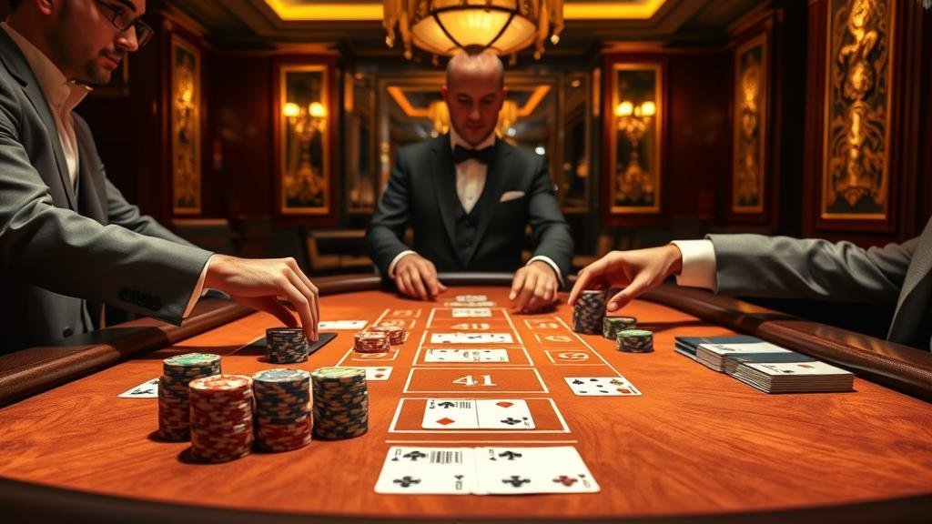 ตารางแสดงเค้าไพ่บาคาร่า Allbet