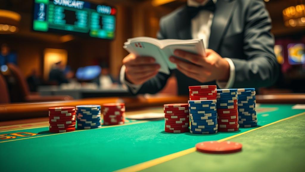 อินเทอร์เฟซบาคาร่าเว็บตรงพร้อมฟังก์ชันคุมงบ