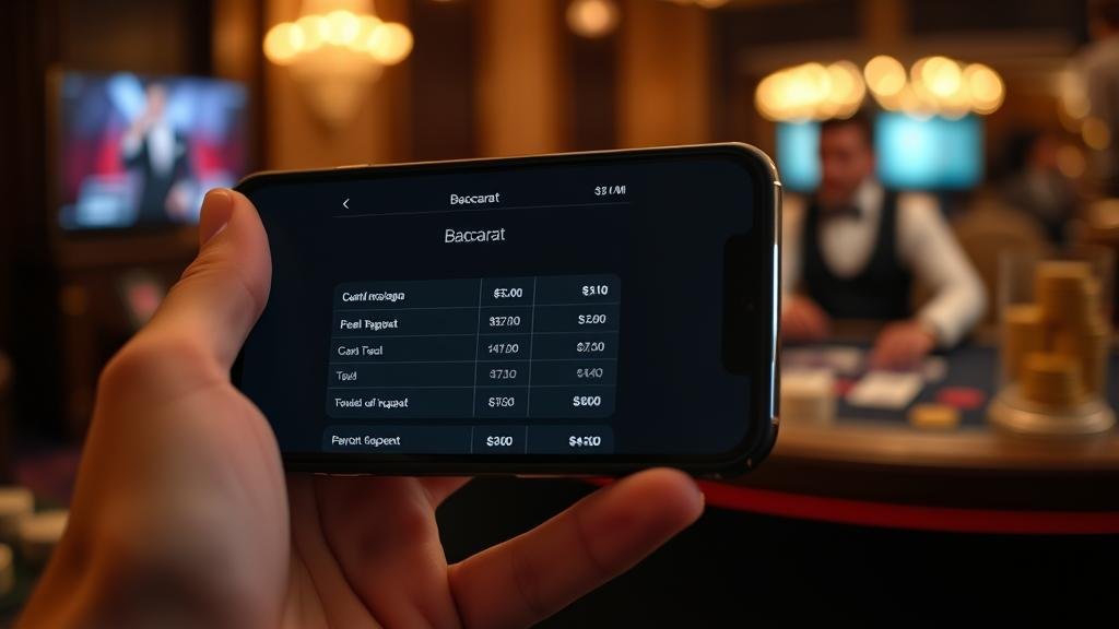 การคาดการณ์ไพ่บาคาร่าด้วยเทคนิคสองตัดบนมือถือ