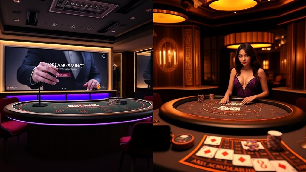 บาคาร่า สองตัด: คู่มือเลือกห้อง DreamGaming และ Sexy ฉบับเข้าใจง่าย