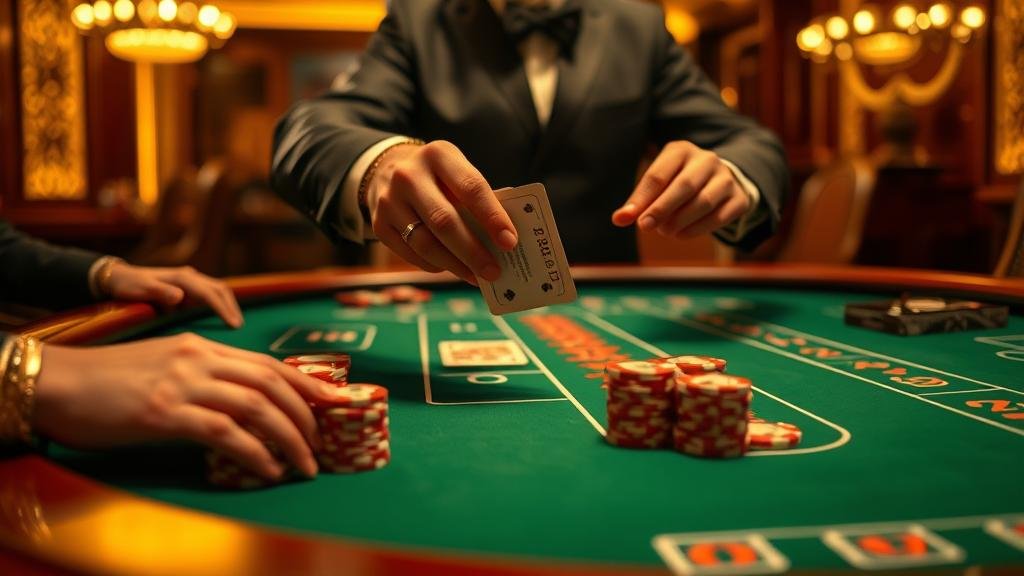 นักพนันกำลังใช้เทคนิคซายด์สเต็ปในการเล่นบาคาร่า