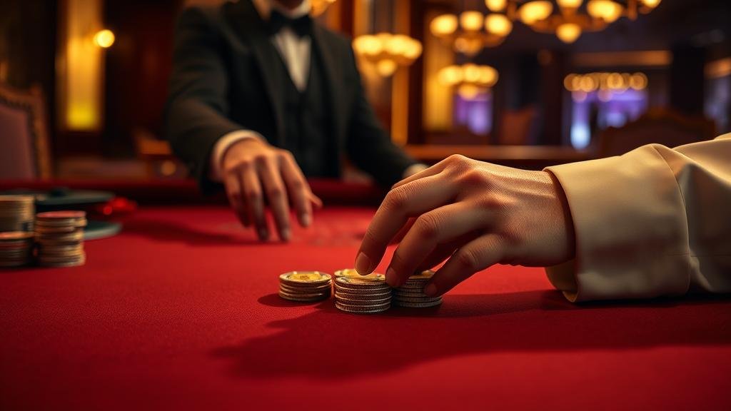 กราฟแสดงหลักการทำงานของสูตร Martingale