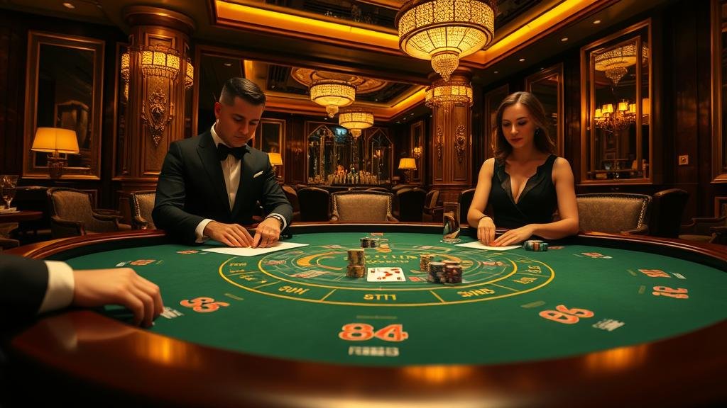 เปรียบเทียบห้องบาคาร่า SA Gaming และ AllBet