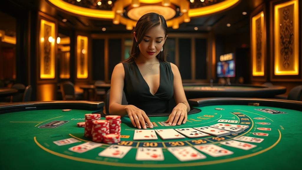 หน้าจอเกมบาคาร่า BG ที่แสดงสถิติชัดเจน