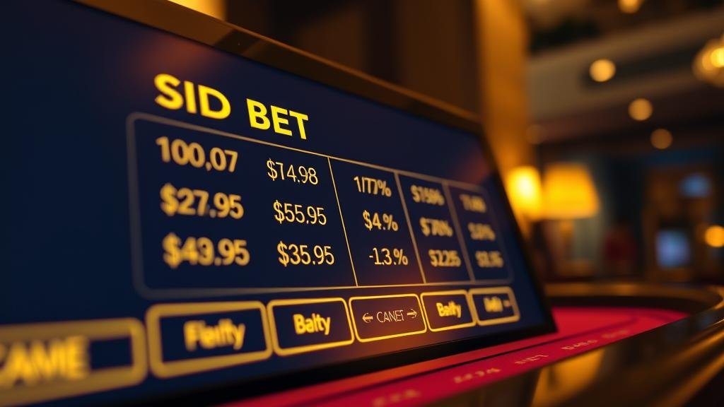 หน้าจอเกมบาคาร่า LuckyStreak ห้องพิเศษ