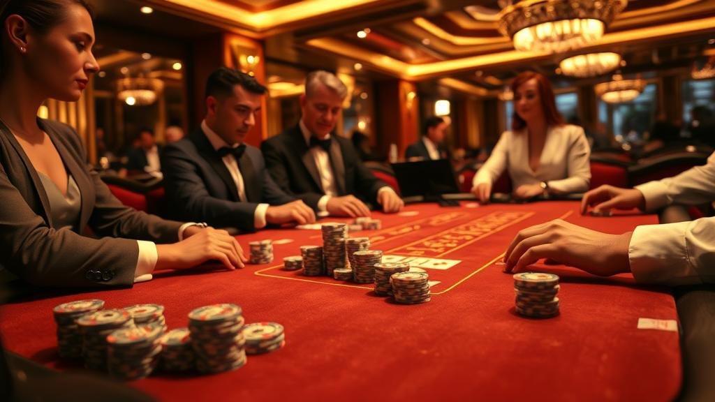 กลยุทธ์การเดินเงินบาคาร่า: ซายด์สเต็ป, ออสการ์กรินด์, ลาบูแชร์