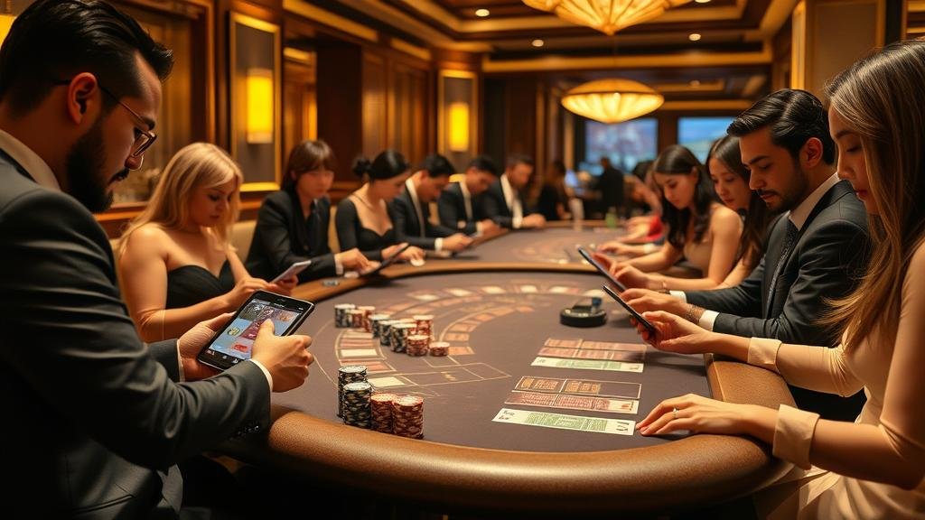 การวางเดิมพันในเกมบาคาร่า