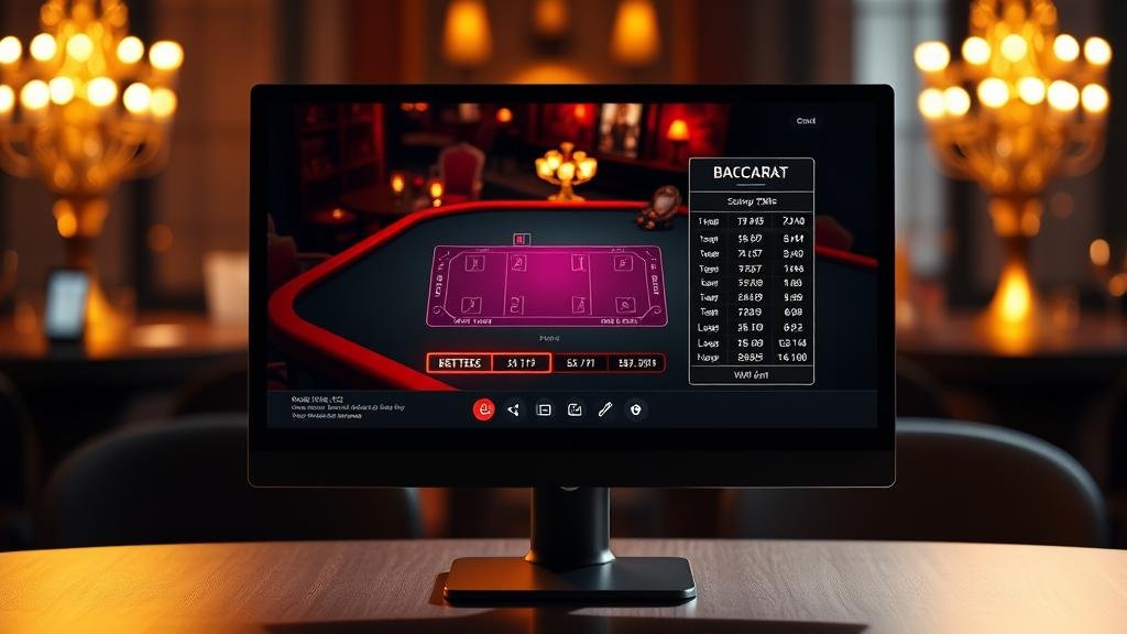 ตารางสถิติบาคาร่า