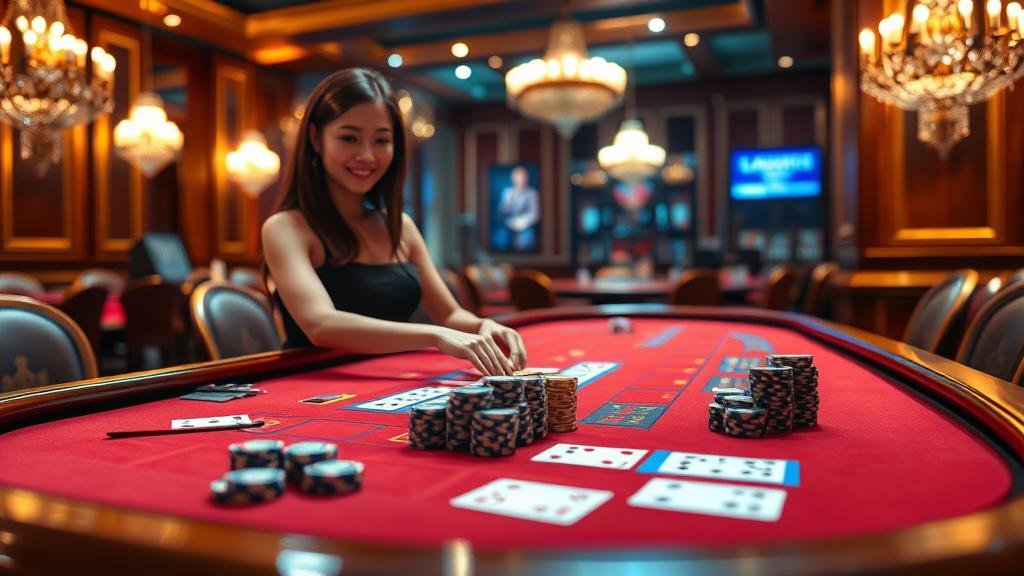 อินโฟกราฟิกสูตรบาคาร่าและสถิติ