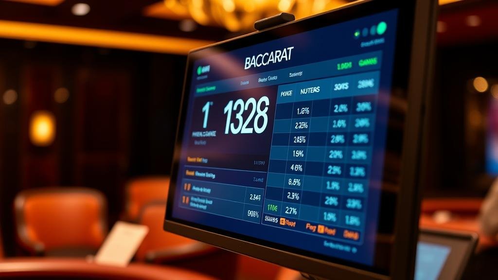 หน้าจอเลือกห้องบาคาร่าบนมือถือ