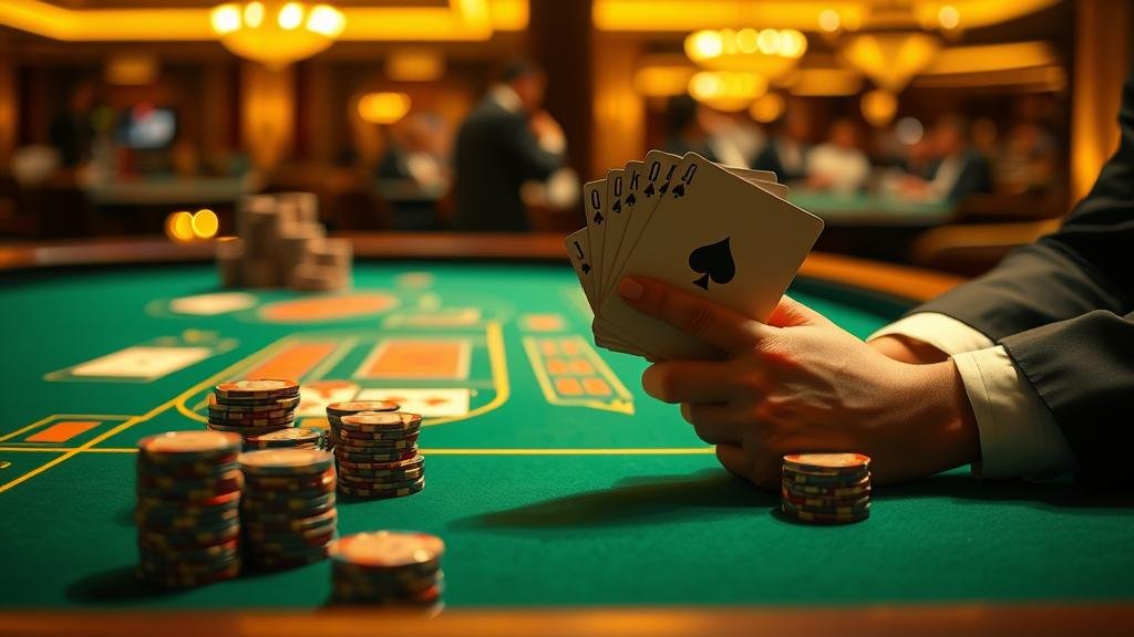 ตัวอย่างการออกไพ่บาคาร่าแบบมังกร