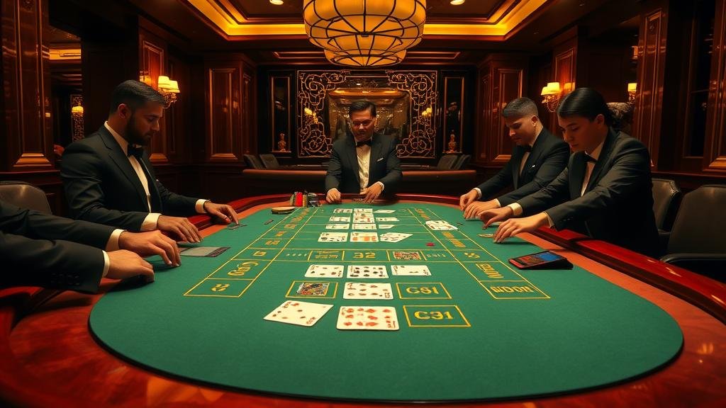 ตารางแสดงเค้าไพ่บาคาร่าแบบต่างๆ