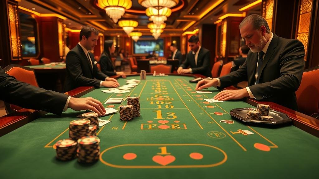 บาคาร่า: คู่มือเดินเงินทุนน้อย แฟลตเบท ออสการ์กรินด์ พร้อมเลือกห้อง LuckyStre...