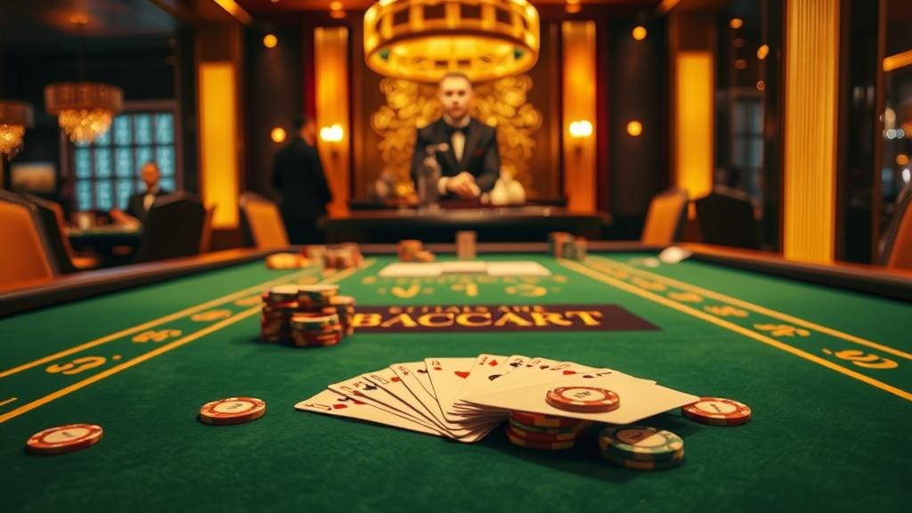 การวางเดิมพันในเกมบาคาร่าออนไลน์