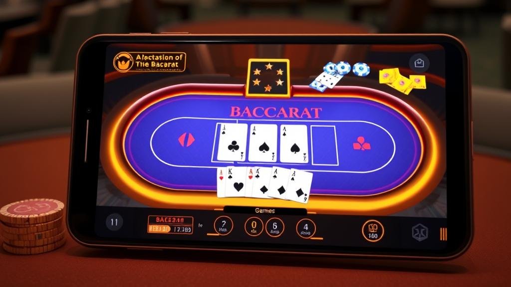 ภาพแสดงการวางแผนการเงินและการเล่นบาคาร่าอย่างมีความรับผิดชอบ