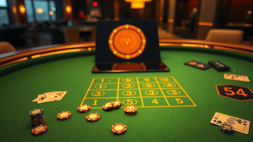 ห้องบาคาร่าสุดหรูในคาสิโนออนไลน์