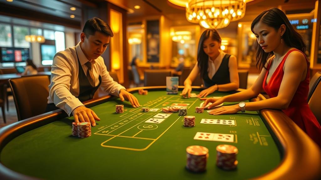 ภาพประกอบเค้าไพ่บาคาร่า: ถนนใหญ่ ถนนเล็ก มังกร ปิงปอง