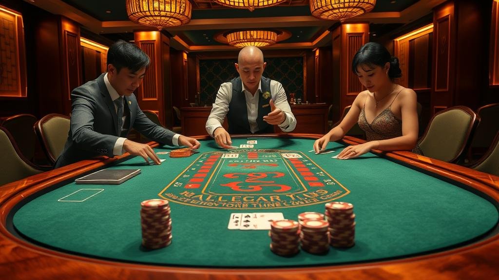 กลยุทธ์การเดินเงินบาคาร่า: ออสการ์กรินด์, 1324, 1326