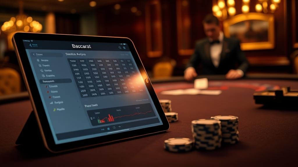 เวิร์กโฟลว์เลือกห้องบาคาร่าบน iPad: อินไซต์วิเคราะห์สถิติและงบต่ำ