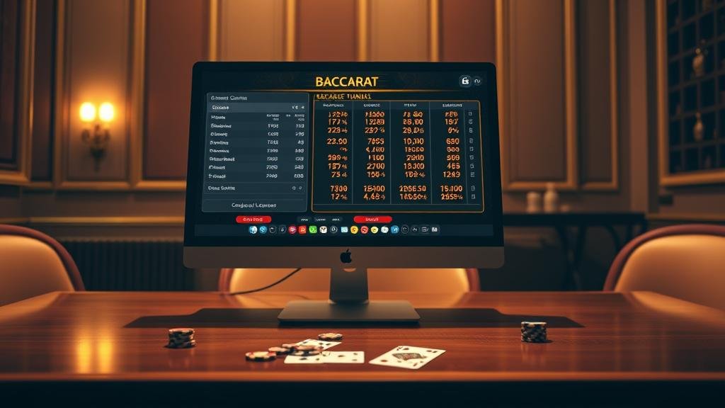 ตารางสถิติบาคาร่าที่ซับซ้อน