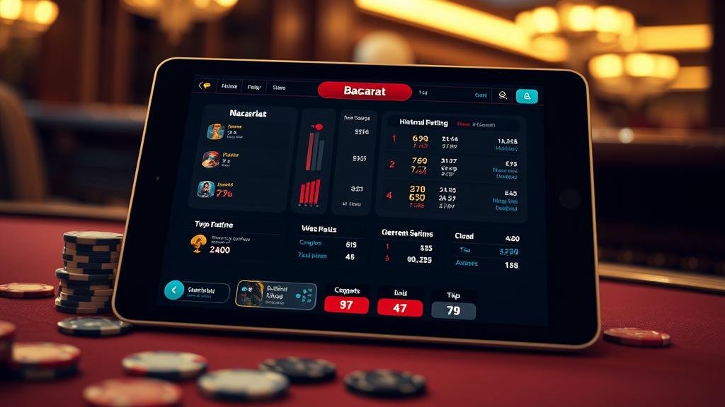 การลุ้นเปิดไพ่บาคาร่าบนมือถือ